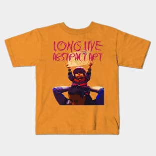 Long Live Abstract Art Kids T-Shirt